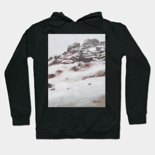 Snow On Dartmoor Hoodie